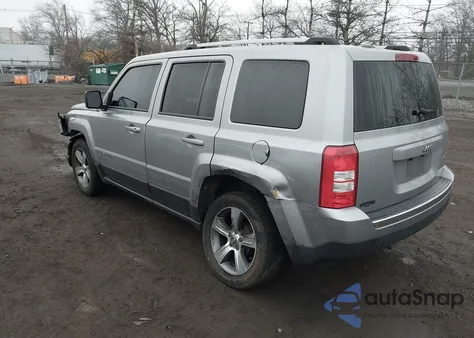 2017 Jeep Patriot High Altitude Fwd из США, поврежденный, VIN 1C4NJPFA9HD118354